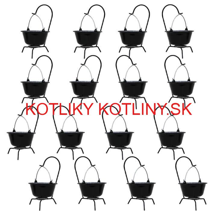 Servírovacia súprava SMALT BLACK 16 ks