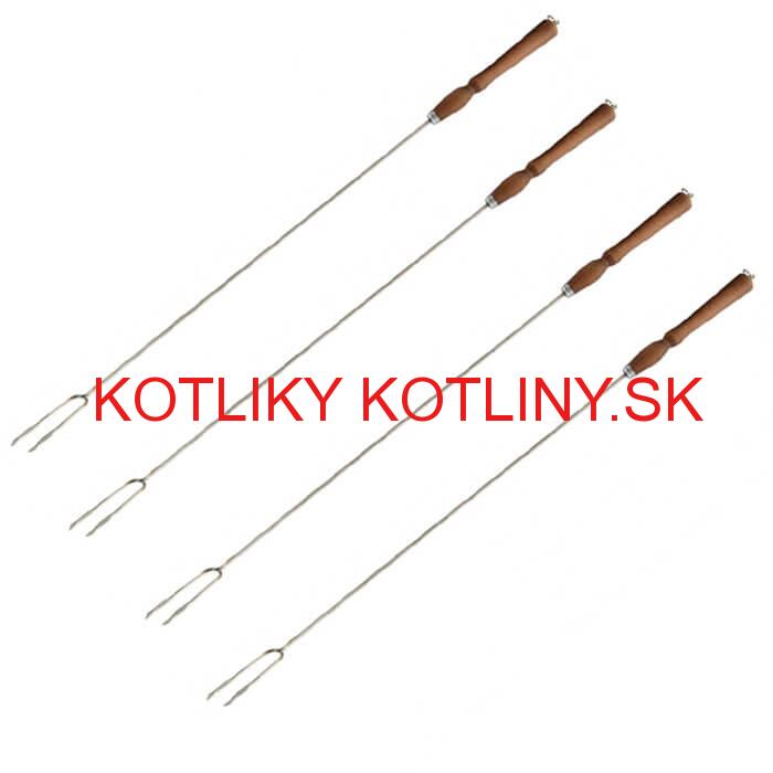 Vidlička na opekanie 90 cm 4 ks NEREZ