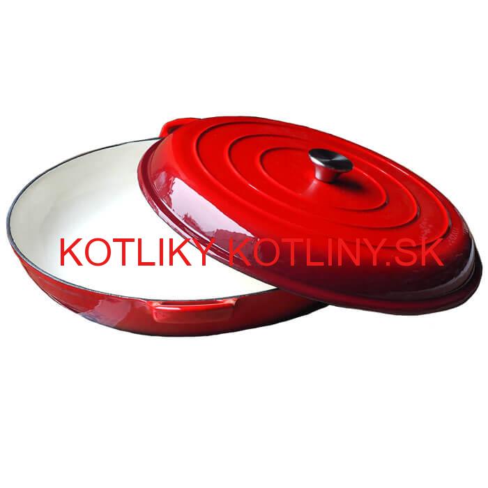 Po smaltovaná liatinová misa na pečenie 40 cm