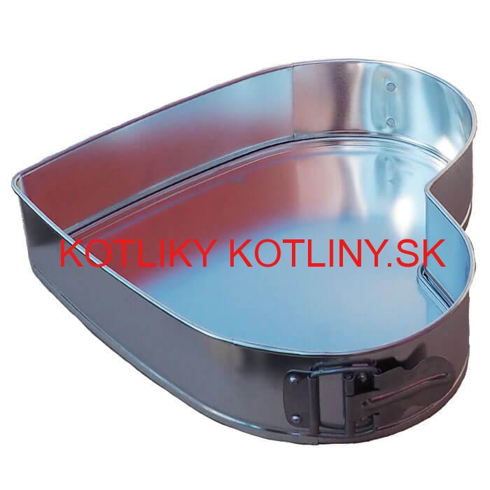 Forma na tortu 25 cm SRDCE