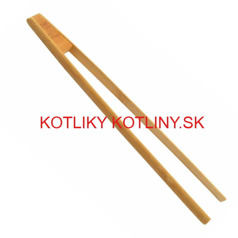 Drevené grilovacie kliešte 30 cm