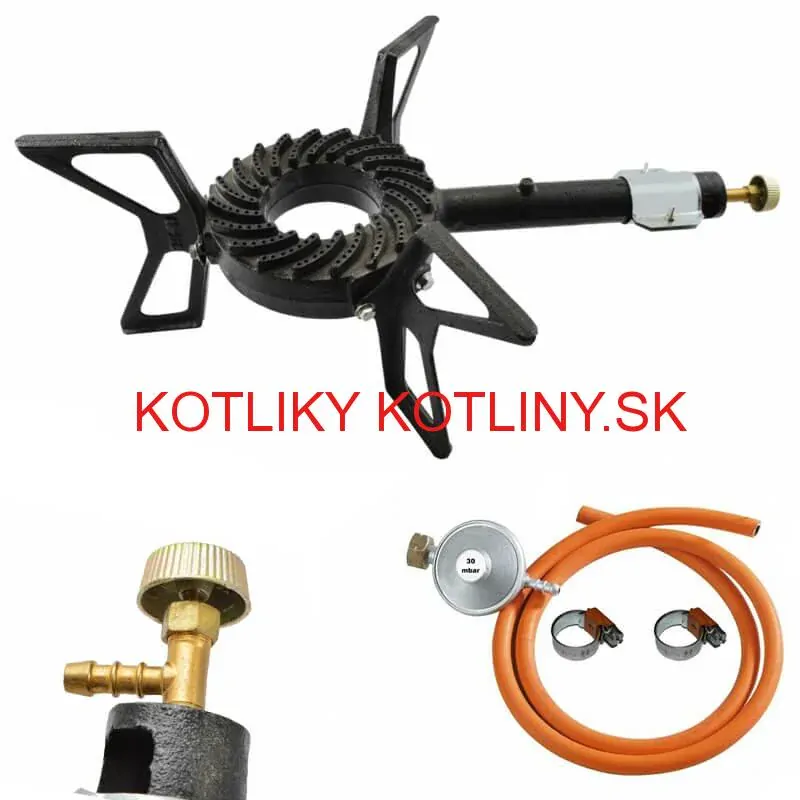Horák - plynový varič 7,5 kW HU + pripojovacie príslušenstvo