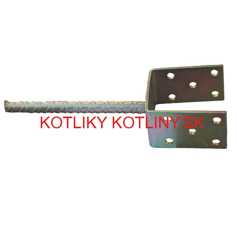 Pätka zápustná, kotviaca, pozinkovaná 8 cm