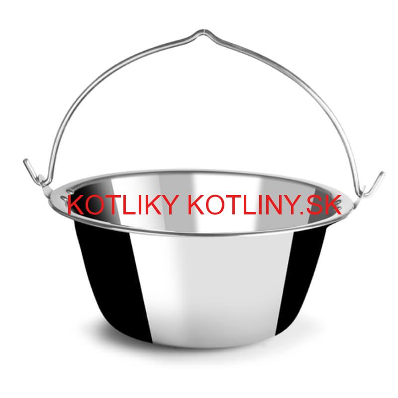 Nerezový kotlík 20 L (1,2 mm) + Nerezová kotlina 42 INOX
