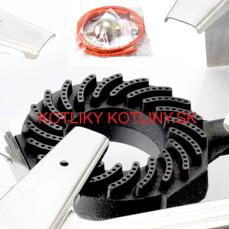 Plynový horák - varič 3,5 kW PB INOX + pripojovacie príslušenstvo