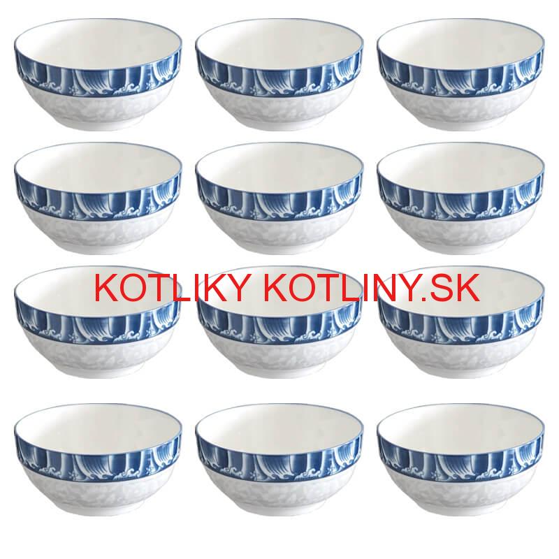 Keramické misky na servírovanie gulášu 15 cm 12 ks