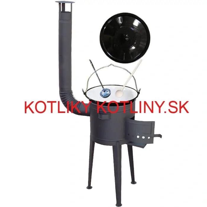 Smaltovaný kotlík 25 L (1,2 mm) + vysoká kotlina (2,0 mm) HODO 42 PLUS 600