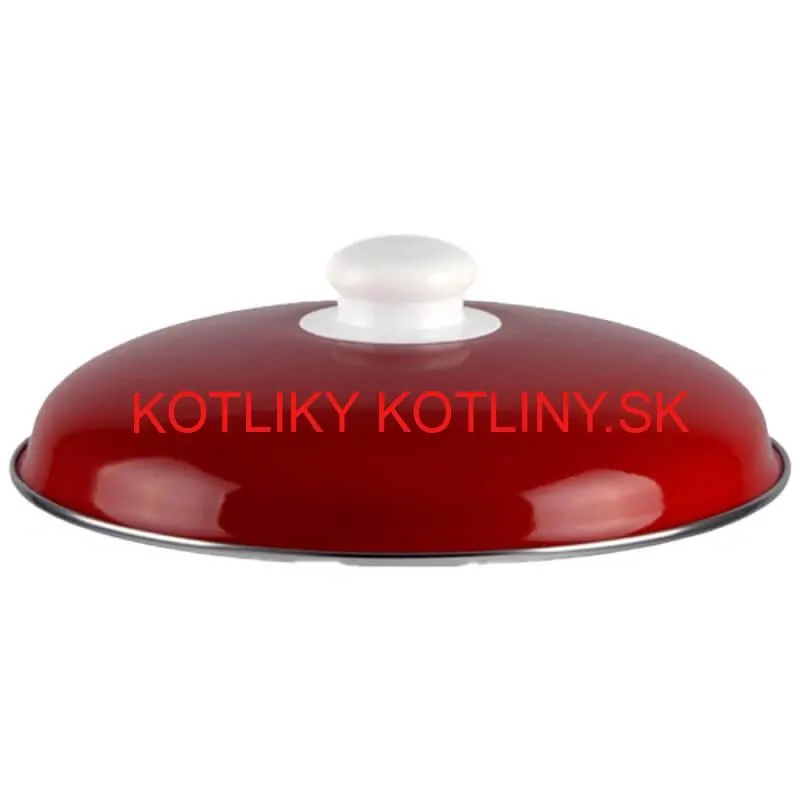 Smaltovaný hrniec s pokrievkou 8,6 L červený + pikantná zmes korenia 50 g Kotlíkový guláš