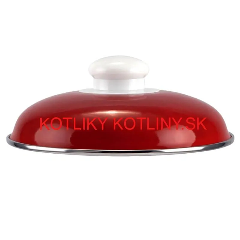 Smaltovaný kastról s pokrievkou 3 L červený + pikantná zmes korenia 50 g Kotlíkový guláš