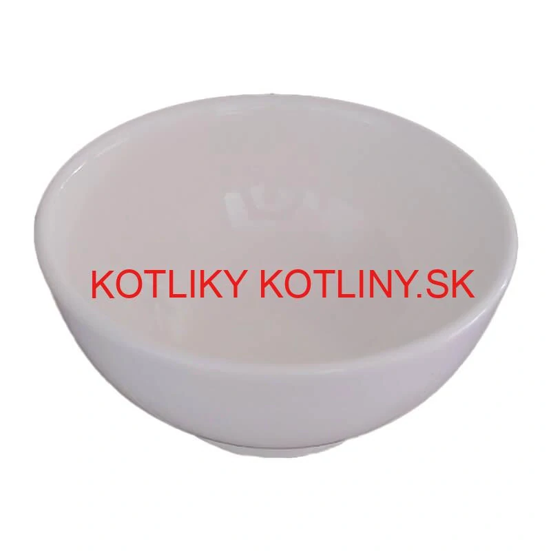 Keramické misky na servírovanie gulášu 15 cm 6 ks biele