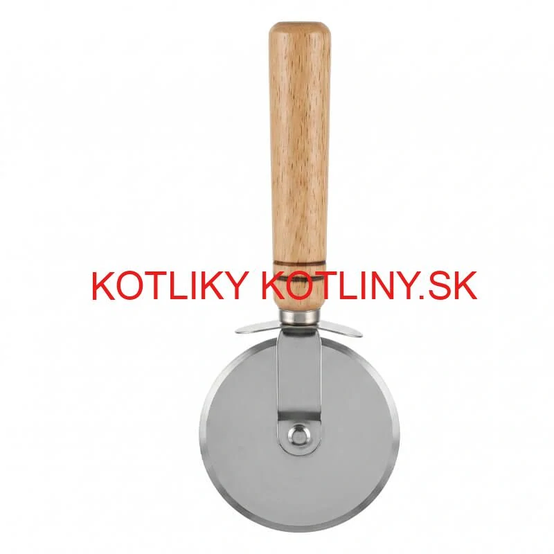 Krájač na pizzu s drevenou rukoväťou 22 cm