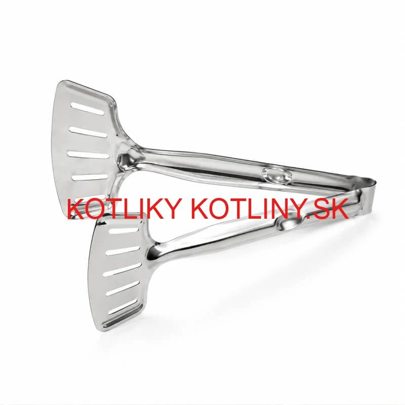 Nerezové kliešte na rybu — kuchynská naberačka 2 v 1, 28 cm