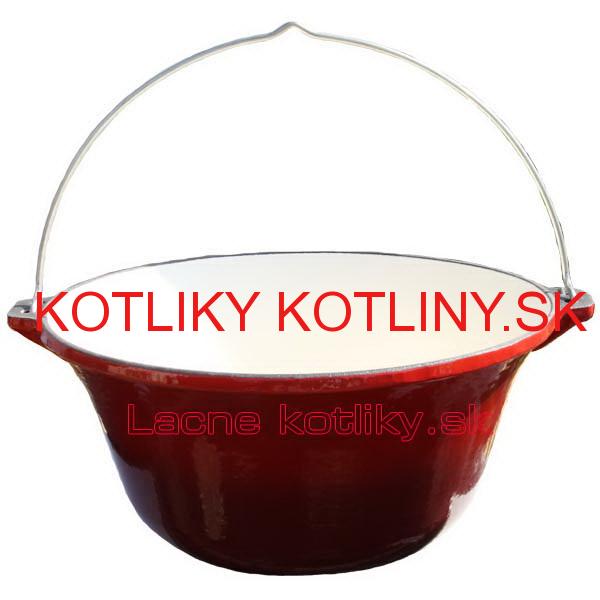 Liatinový kotlík 10,8 L – smaltovaný povrch