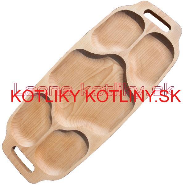 Servírovací drevený podnos