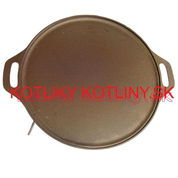 Liatinová grilovacia panvica s nožičkami