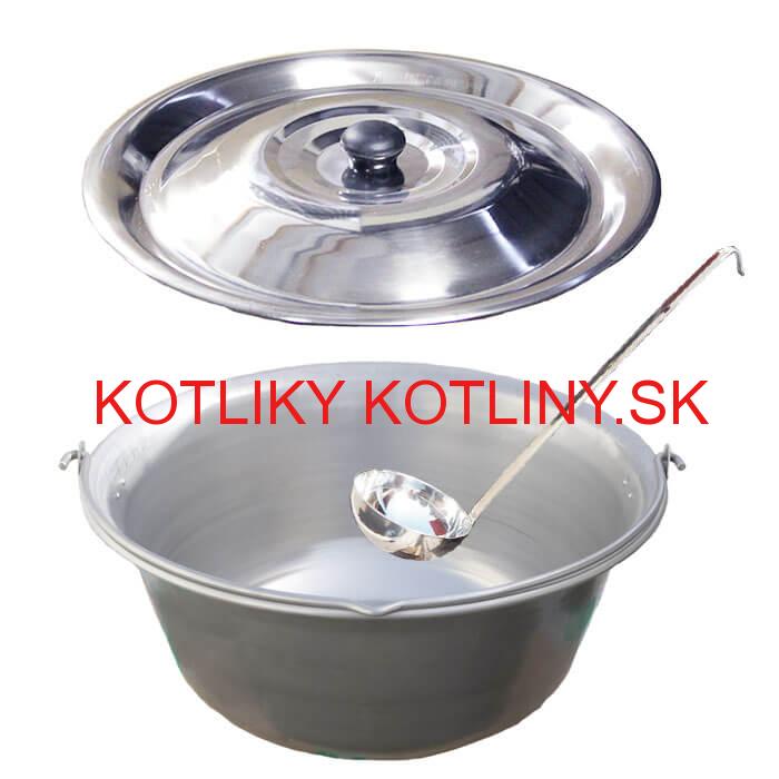 Nerezový kotlík 15 L (1,5 mm) + antikorová pokrievka