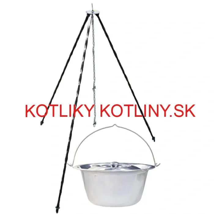 Nerezový kotlík 8 L INOX  + pokrievka + stojan CLASSIC