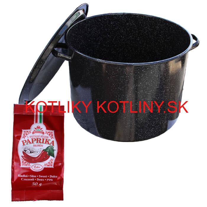 Smaltovaný hrniec 40 L + Paprika 50 g