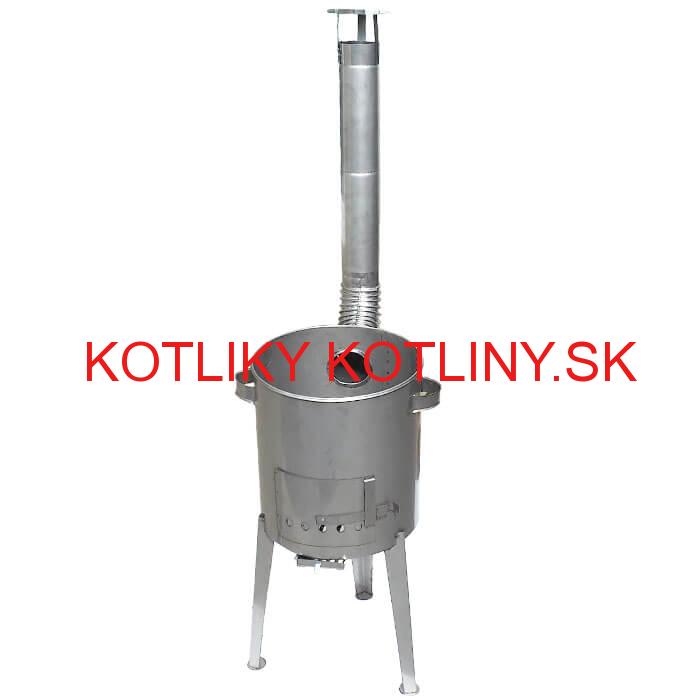 Nerezová kotlina pod kotlíky 45 cm LUXUS