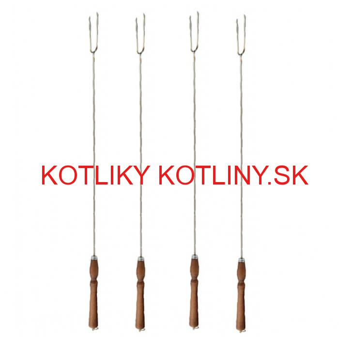 Vidlička na opekanie 90 cm 4 ks NEREZ