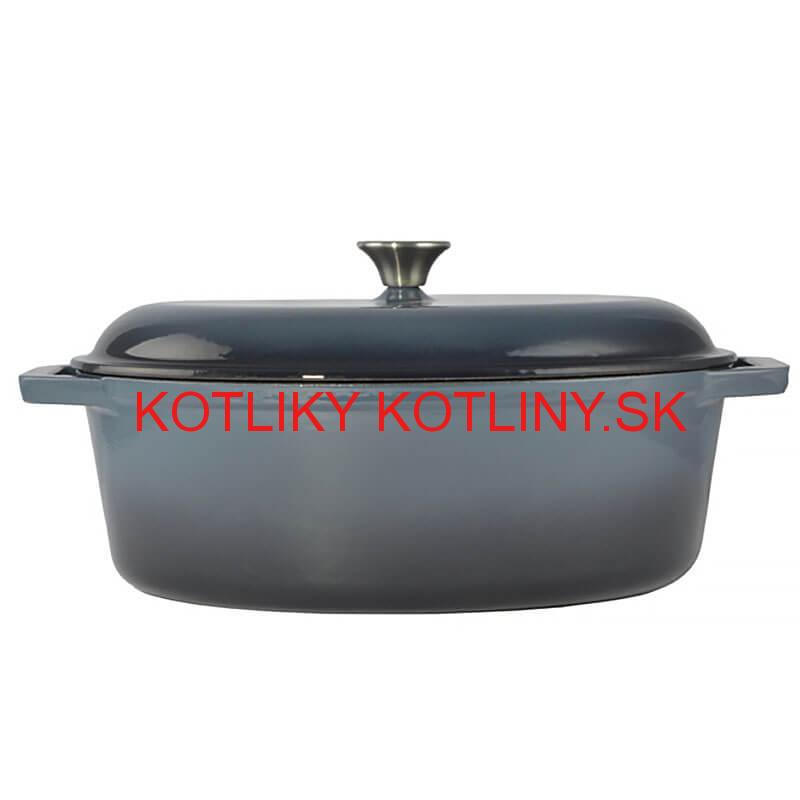 Liatinový pekáč so smaltovaným povrchom na kačicu 36 cm
