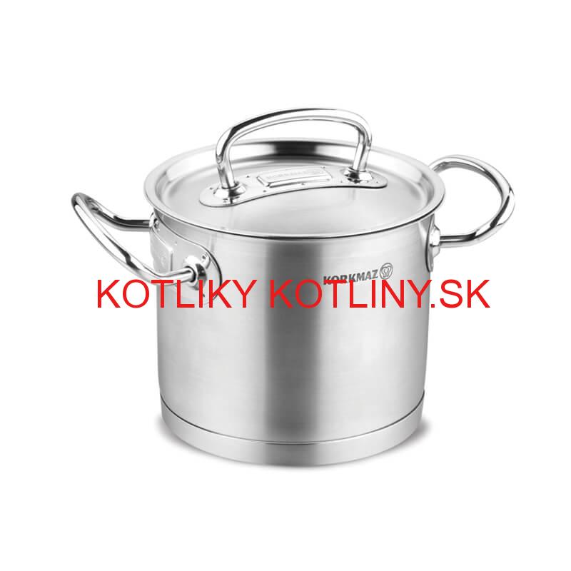 Sada nerezových hrncov s pokrievkou + rajnica 2 + 1 ks 5 L, 9 L, 1,5 L