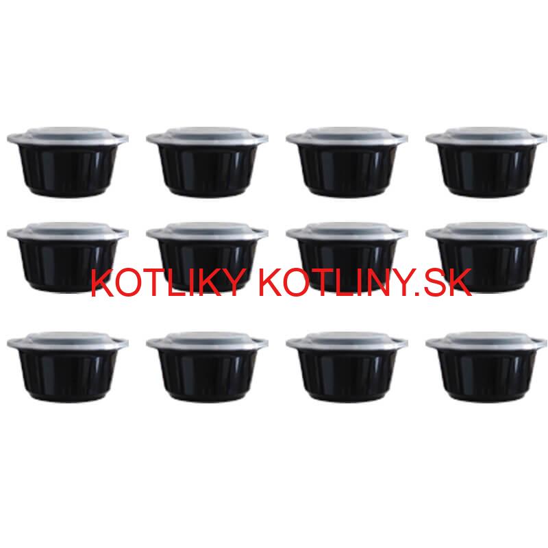 Nerezový kotlík 22 L (0,8 mm) + nerezová kotlina 42 INOX + vareška + misky 12 ks