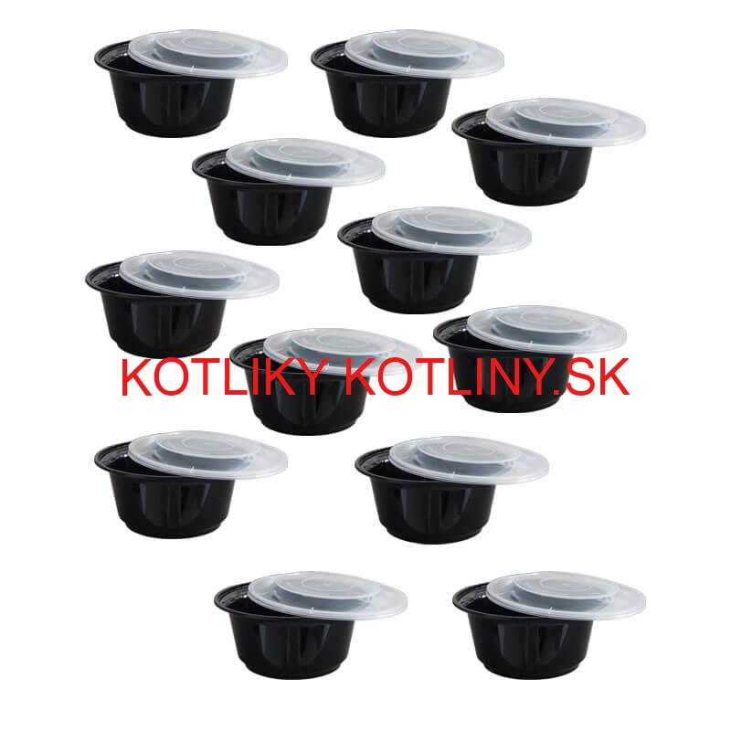 Smaltovaný kotlík 16 L + nerezová kotlina 39 INOX + misky 12 ks