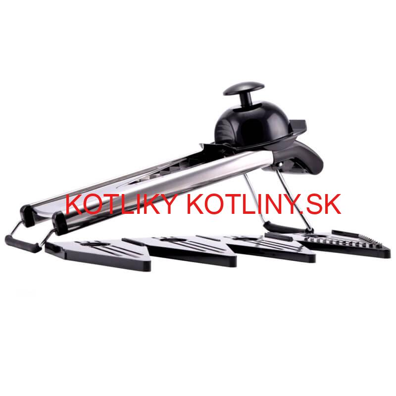 Multifunkčný V-krájač + sada plátov na krájanie