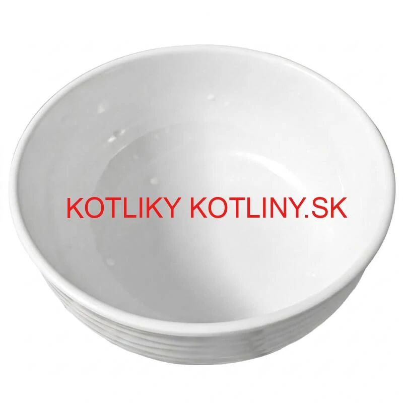 Prémiová biela miska s kamennou štruktúrou 750 ml