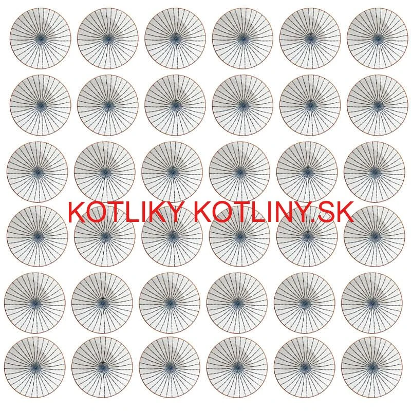 Sada 24 ks veľkých keramických misiek na guláš a polievky, 1 liter