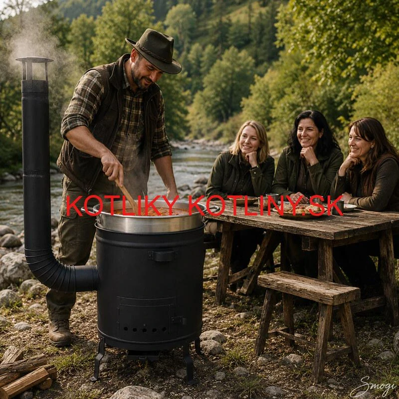 Hrubostenná kotlina 42 cm (2 mm) STRONG + žiaruvzdorná farba Plus 600