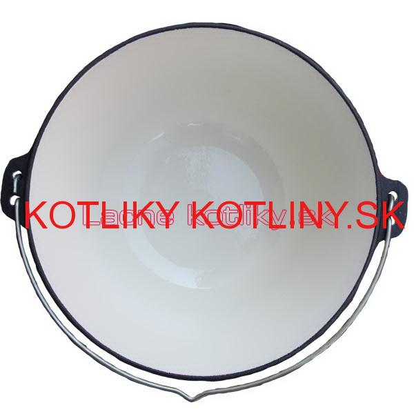 Liatinový kotlík 10,8 L – smaltovaný povrch