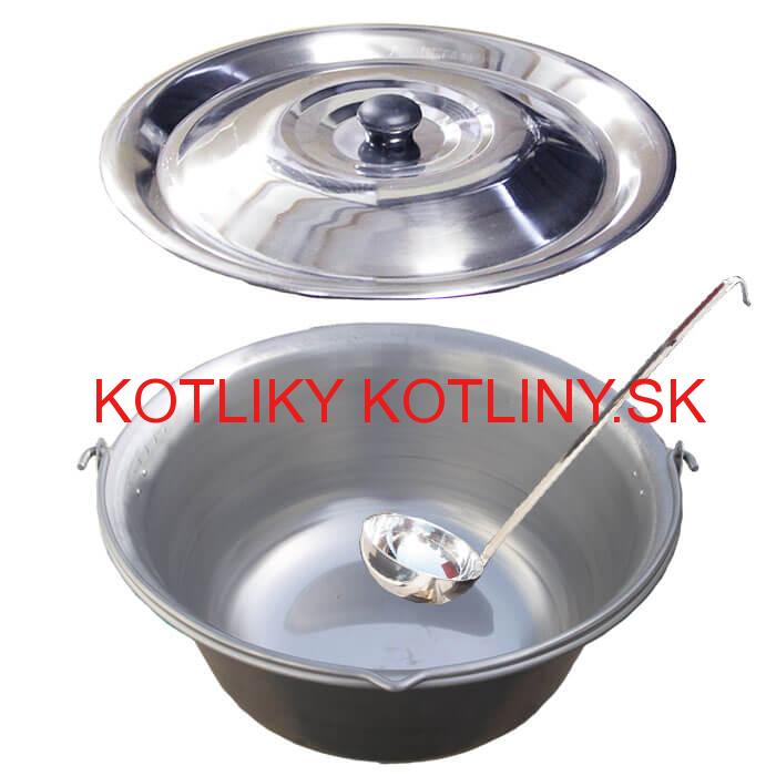 Nerezový kotlík 10 L (1,5 mm) + antikorová pokrievka