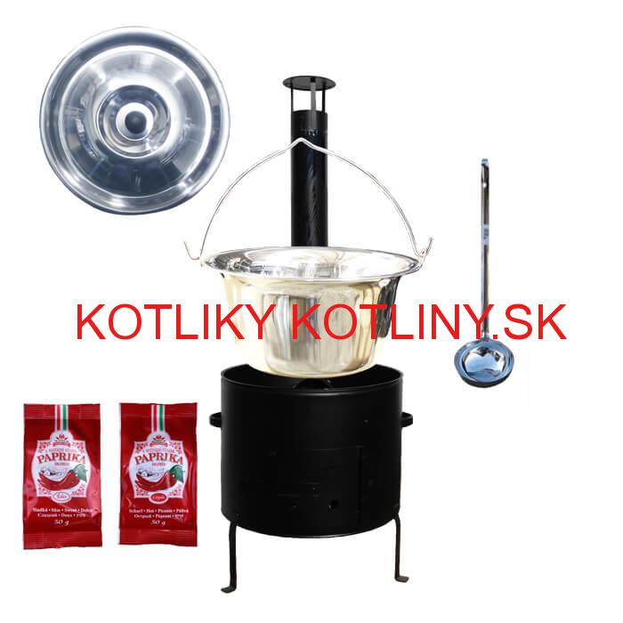 Kotlíkový gulášový set 36 CLASSIC + 15 L antikorový kotlík (1,2 mm)