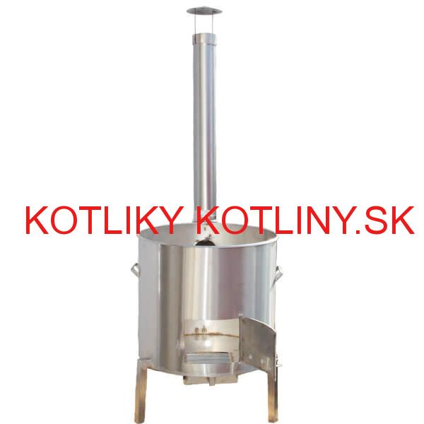 Nerezová zabíjačková kotlina 60 cm