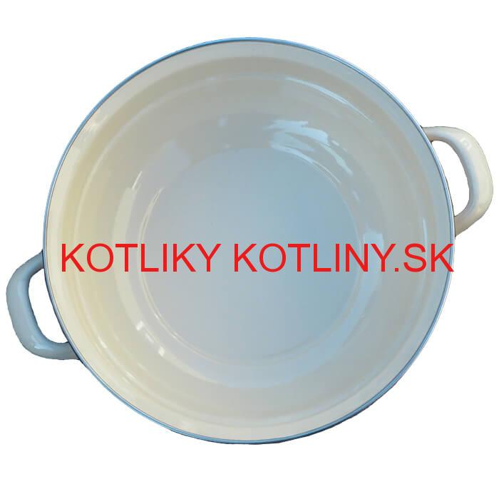 Smaltovaná misa 32 cm bežová