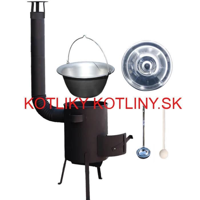 Nerezový kotlík 30 L (1,5 mm) + žiaruvzdorná kotlina 45 PLUS 600 4 MM