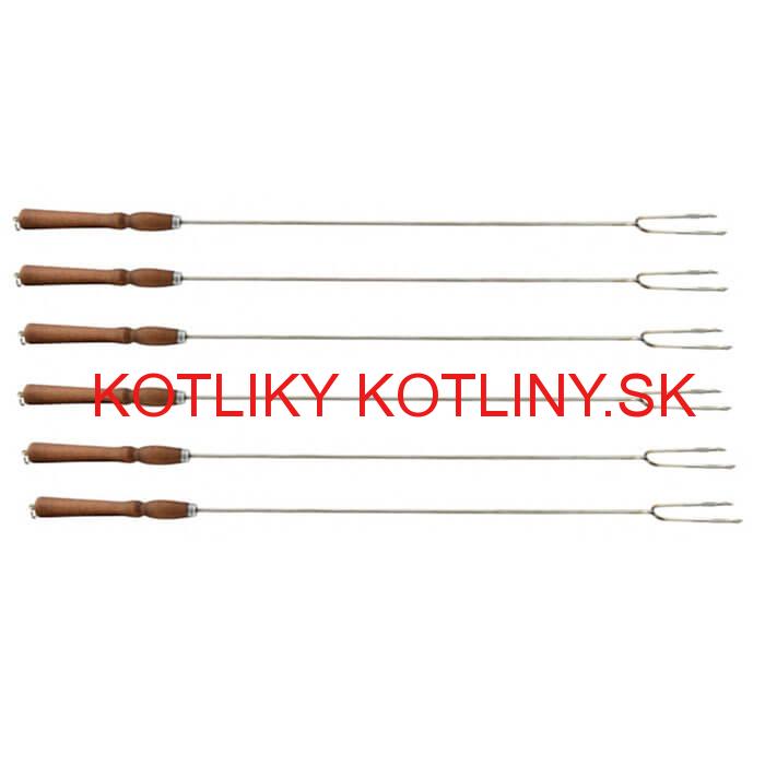 Vidlička na opekanie 90 cm 6 ks NEREZ