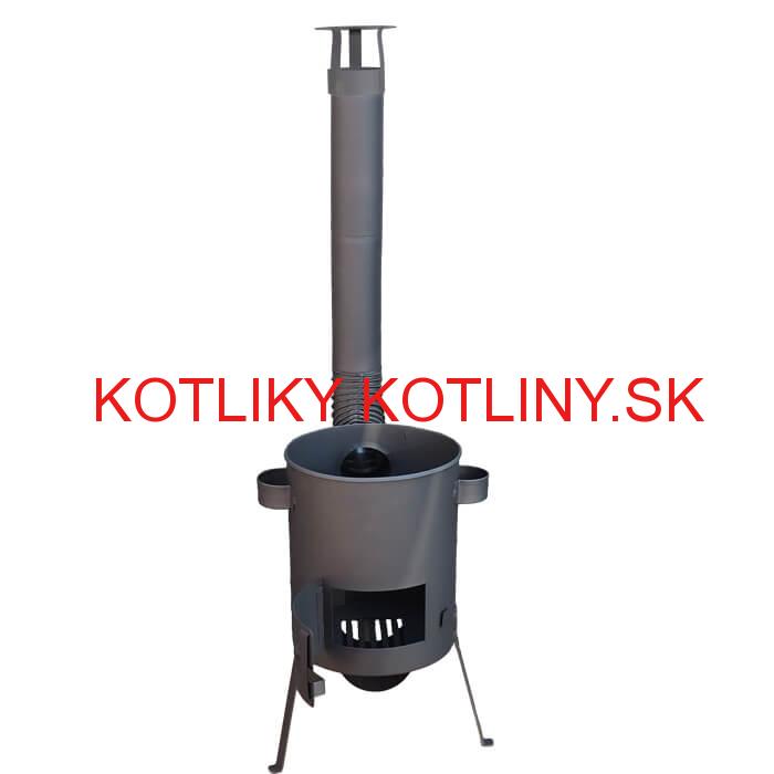 Kotlina 39 cm s žiaruvzdornou farbou PLUS 600 4 MM
