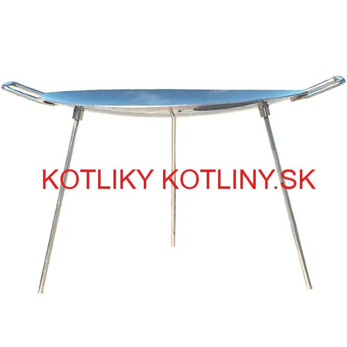 Nerezová panvica s nožičkami 55 cm BBQ
