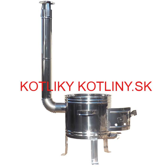 Nerezová kotlina s antikorovou úpravou 36 cm INOX