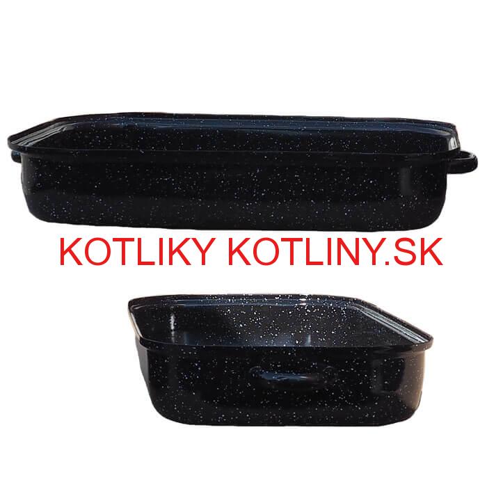 Smaltovaný pekáč 38 x 22 cm DUO