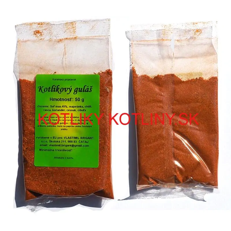 Smaltovaný kastról s pokrievkou 4 L červený + pikantná zmes korenia 50 g Kotlíkový guláš
