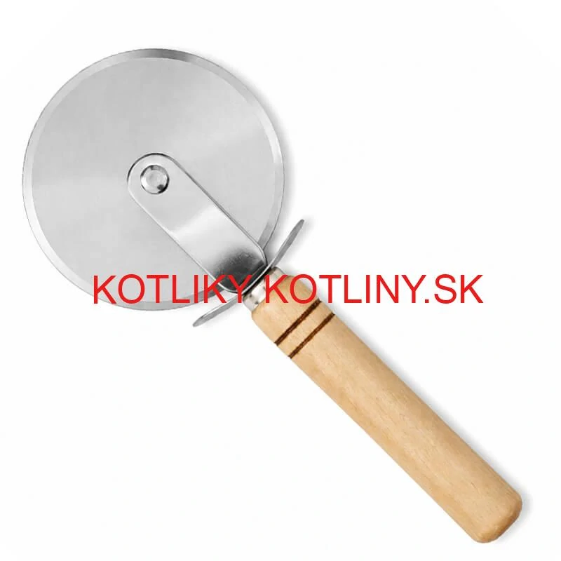 Krájač na pizzu s drevenou rukoväťou 22 cm