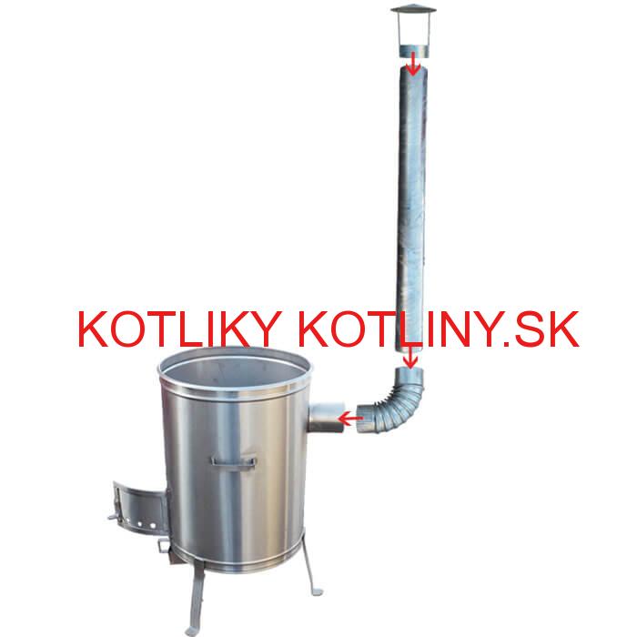 Nerezová kotlina 42 cm – Lux