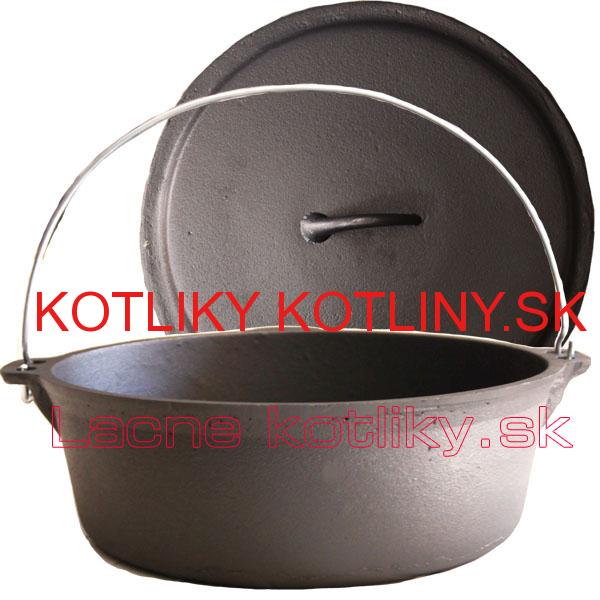 Liatinový kotlík 5,5 L + pokrievka