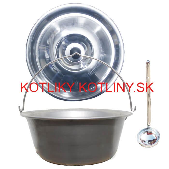 Nerezový kotlík 15 L (1,5 mm) + antikorová pokrievka