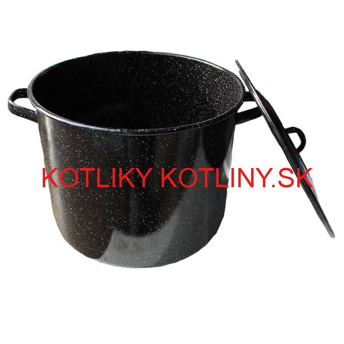 Smaltovaný hrniec 43 L