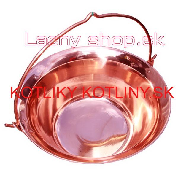 Medený kotlík 10 L + antikórová naberačka
